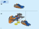 Building Instructions - LEGO - Marvel Super Heroes - 76081 - The Milano vs. The Abilisk: Page 34