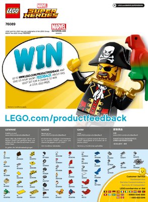 Building Instructions - LEGO - Marvel Super Heroes - 76089 - Mighty Micros: Scarlet Spider vs. Sandman: Page 1