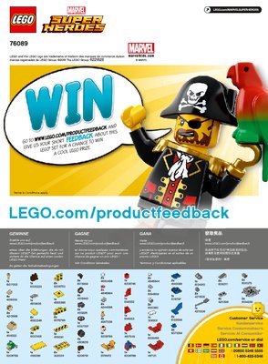 Building Instructions - LEGO - Marvel Super Heroes - 76089 - Mighty Micros: Scarlet Spider vs. Sandman: Page 1