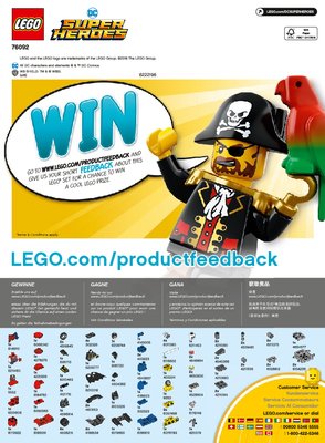 Building Instructions - LEGO - DC Comics Super Heroes - 76092 - Mighty Micros: Batman™ vs. Harley Quinn™: Page 1