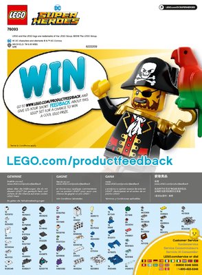 Building Instructions - LEGO - DC Comics Super Heroes - 76093 - Mighty Micros: Nightwing™ vs. The Joker™: Page 1