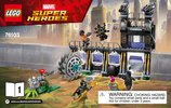 Building Instructions - LEGO - Marvel Super Heroes - 76103 - Corvus Glaive Thresher Attack: Page 1