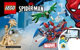 Building Instructions - LEGO - 76114 - Spider-Man's Spider Crawler: Page 1