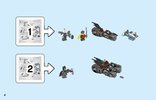 Building Instructions - LEGO - 76118 - Mr. Freeze™ Batcycle™ Battle: Page 4