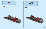 Building Instructions - LEGO - 76118 - Mr. Freeze™ Batcycle™ Battle: Page 45