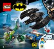 Building Instructions - LEGO - 76120 - Batman™ Batwing and The Riddler™ Heist: Page 1