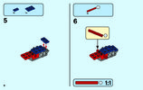 Building Instructions - LEGO - 76123 - Captain America: Outriders Attack: Page 8