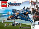 Building Instructions - LEGO - 76126 - Avengers Ultimate Quinjet: Page 1