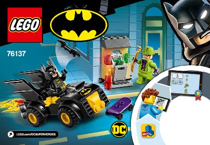 Building Instructions - LEGO - 76137 - Batman™ vs. The Riddler™ Robbery: Page 1