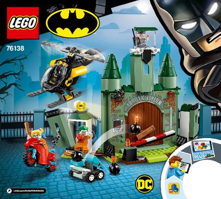 Building Instructions - LEGO - 76138 - Batman™ and The Joker™ Escape: Page 1