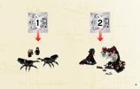 Building Instructions - LEGO - The Hobbit - 79001 - Escape from Mirkwood™ Spiders: Page 3