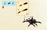 Building Instructions - LEGO - The Hobbit - 79001 - Escape from Mirkwood™ Spiders: Page 9