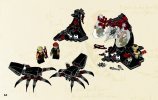 Building Instructions - LEGO - The Hobbit - 79001 - Escape from Mirkwood™ Spiders: Page 64