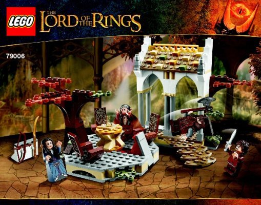 Building Instructions - LEGO - The Lord of the Rings - 79006 - The Council of Elrond: Page 1