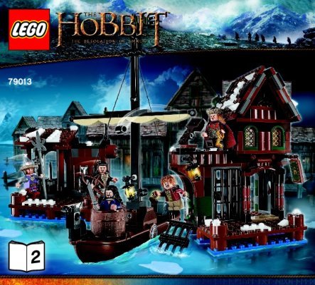 Building Instructions - LEGO - The Hobbit - 79013 - Lake-town Chase: Page 1