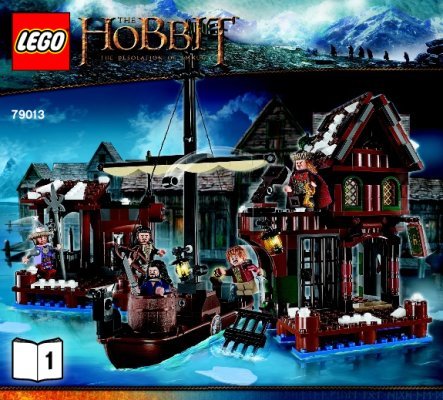 Building Instructions - LEGO - The Hobbit - 79013 - Lake-town Chase: Page 1