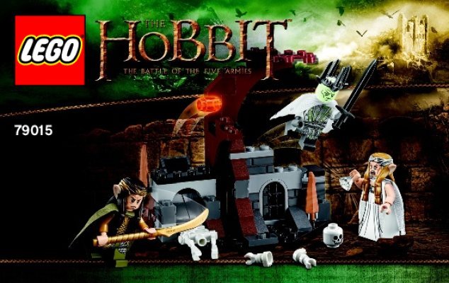 Building Instructions - LEGO - The Hobbit - 79015 - Witch-king Battle: Page 1