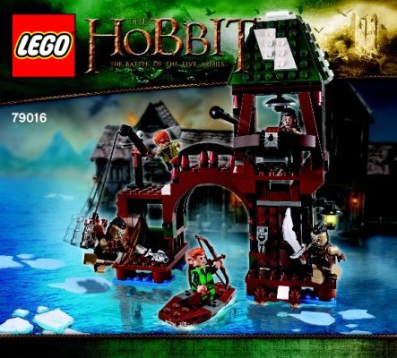 Building Instructions - LEGO - The Hobbit - 79016 - Attack on Lake-town: Page 1