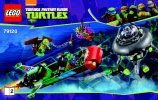 Building Instructions - LEGO - Teenage Mutant Ninja Turtles - 79120 - T-Rawket Sky Strike: Page 1