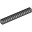 CORRUGATED PIPE 48MM, BLACK