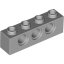 TECHNIC BRICK 1X4, Ø4,9