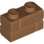 Profile brick 1x2 single gro.