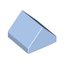 ROOF TILE 1X1, DEG. 45, W/O KNOBS